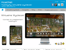 Tablet Screenshot of hostnet.pl