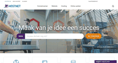 Desktop Screenshot of hostnet.nl